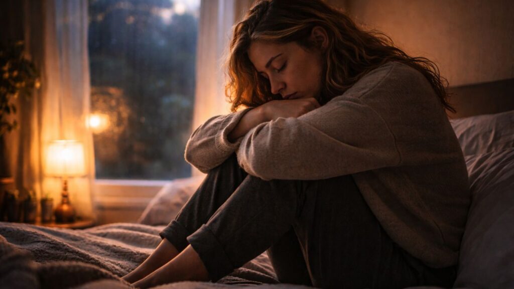 Frase do dia com Salmos 73:26 que lembra onde encontrar força quando o coração está cansado