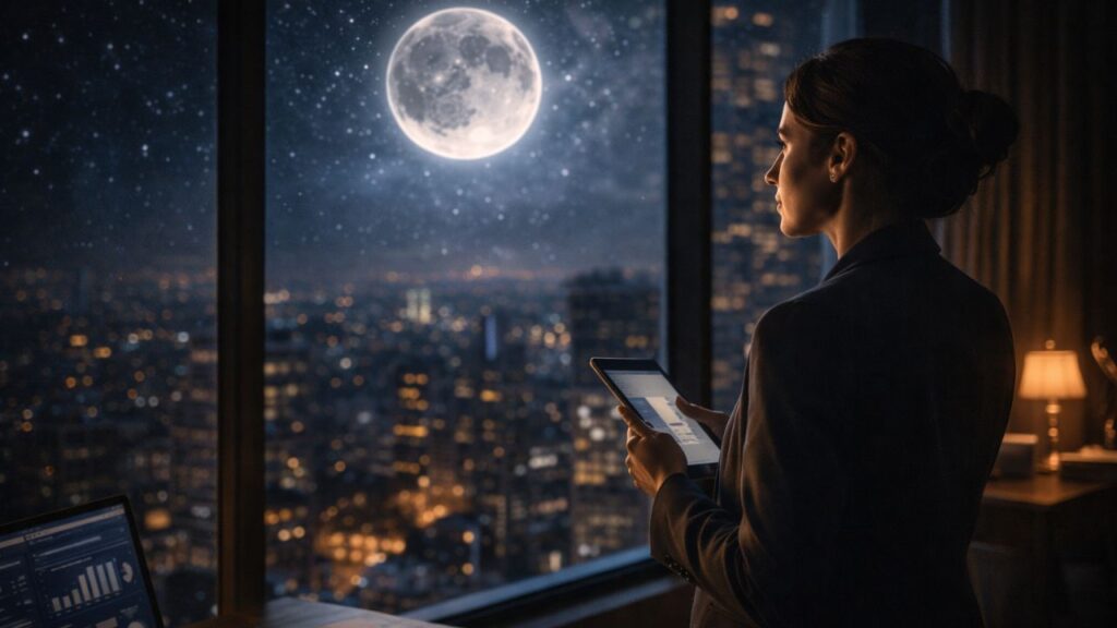 O que a astrologia diz sobre a Lua Cheia e escolhas importantes no trabalho