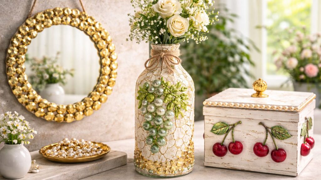 3 ideias criativas para transformar bolinhas de gude em decoração para casa