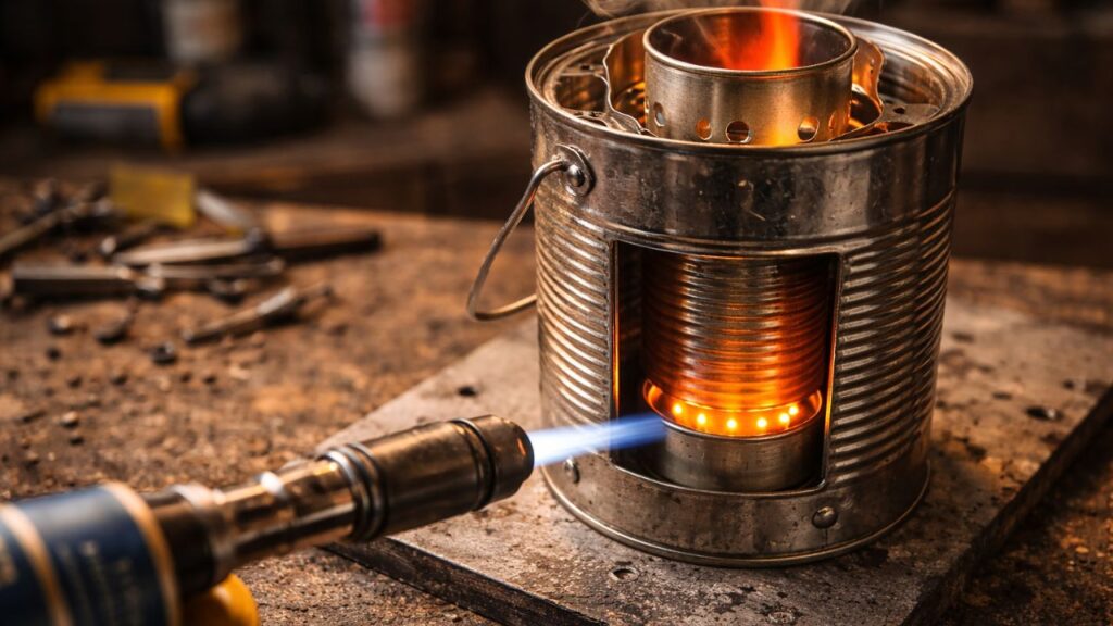 Como reutilizar latas velhas em um projeto prático feito em casa