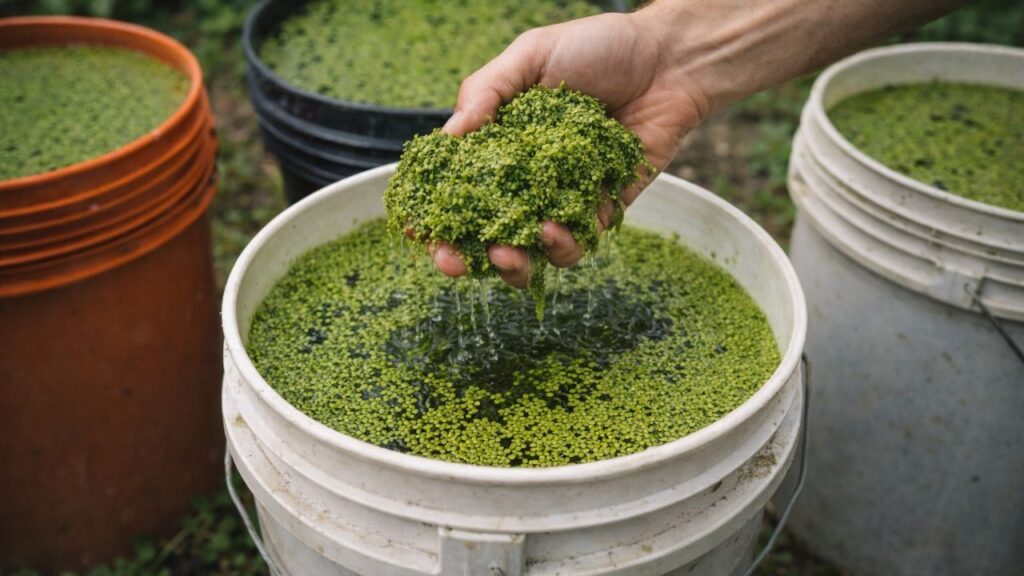 Produção simples de proteína usando apenas água, luz e um recipiente
