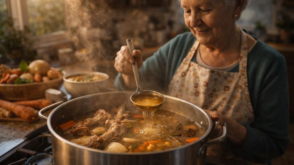 O ingrediente simples que muitas avós usavam para deixar a sopa mais saborosa