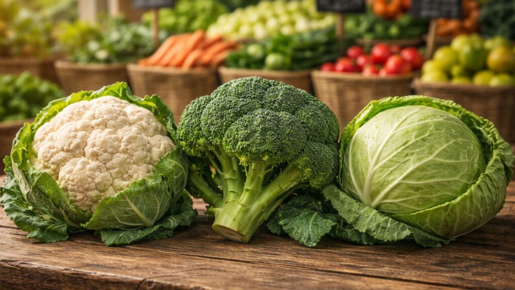 Muitos não sabem, mas couve-flor, brócolos e repolho vêm da mesma planta