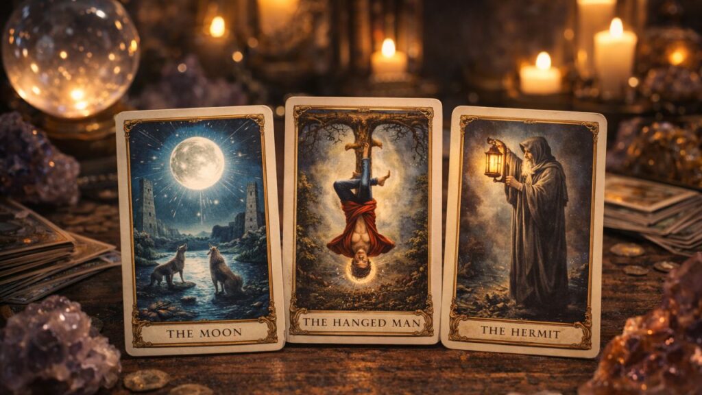 3 cartas do tarot que pedem atenção antes de tomar decisões importantes