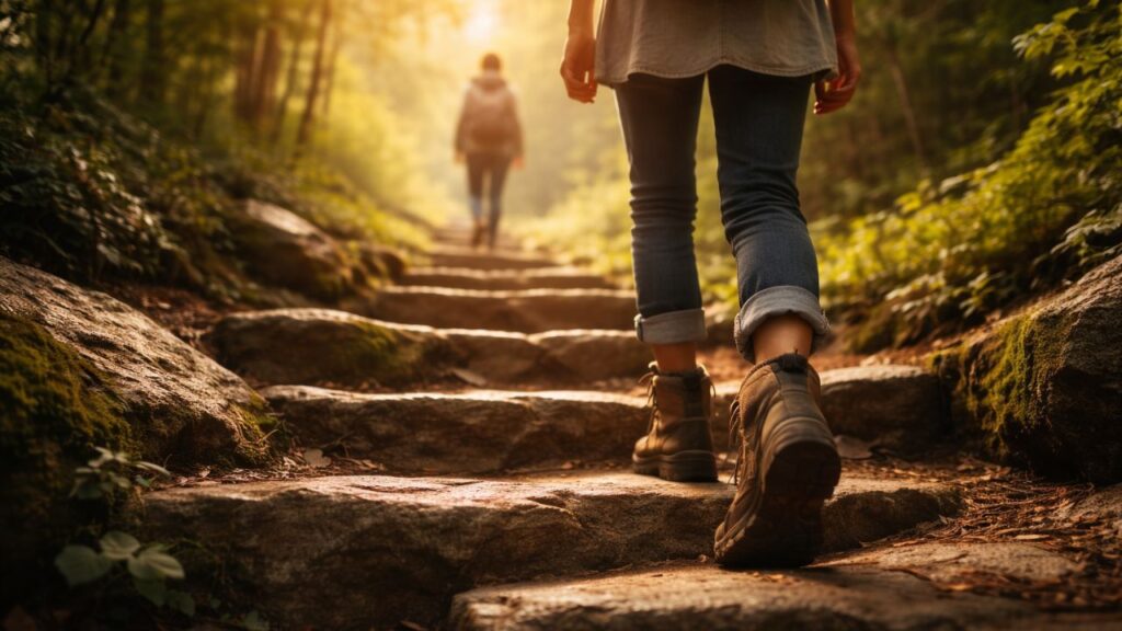 Frase do dia: pequenos passos também revelam progresso e podem renovar sua esperança com calma