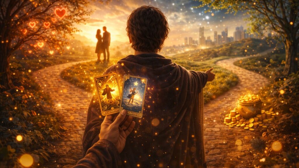 As 3 cartas do tarot que indicam sorte em novos caminhos e podem abrir uma fase promissora