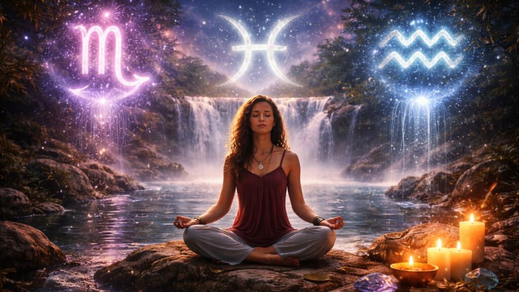 Os 3 signos que podem sentir mais clareza espiritual e perceber sinais com mais força agora