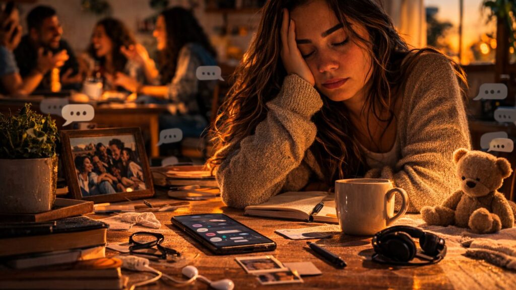 O que a psicologia diz sobre quem se sente cansado de conversar e prefere se afastar em silêncio