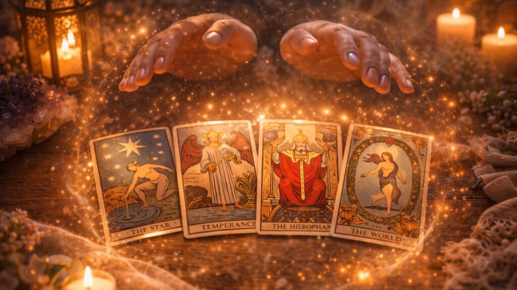 As 4 cartas do tarot que indicam proteção espiritual reforçada e uma energia mais segura agora