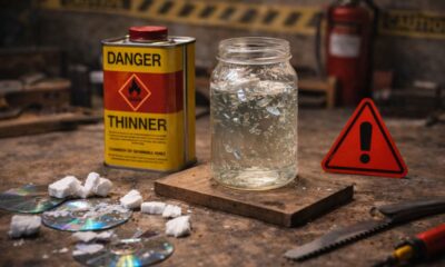 CDs antigos e esquecidos podem surpreender quando entram em uma ideia de reaproveitamento criativo