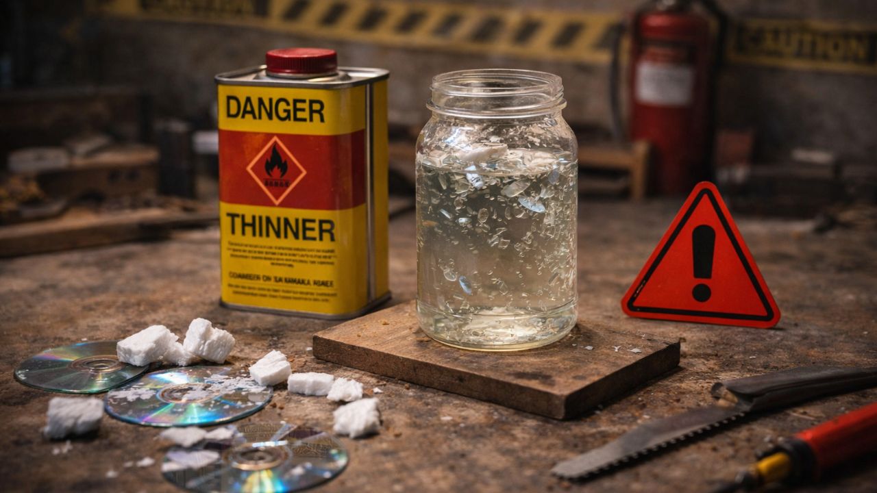 CDs antigos e esquecidos podem surpreender quando entram em uma ideia de reaproveitamento criativo