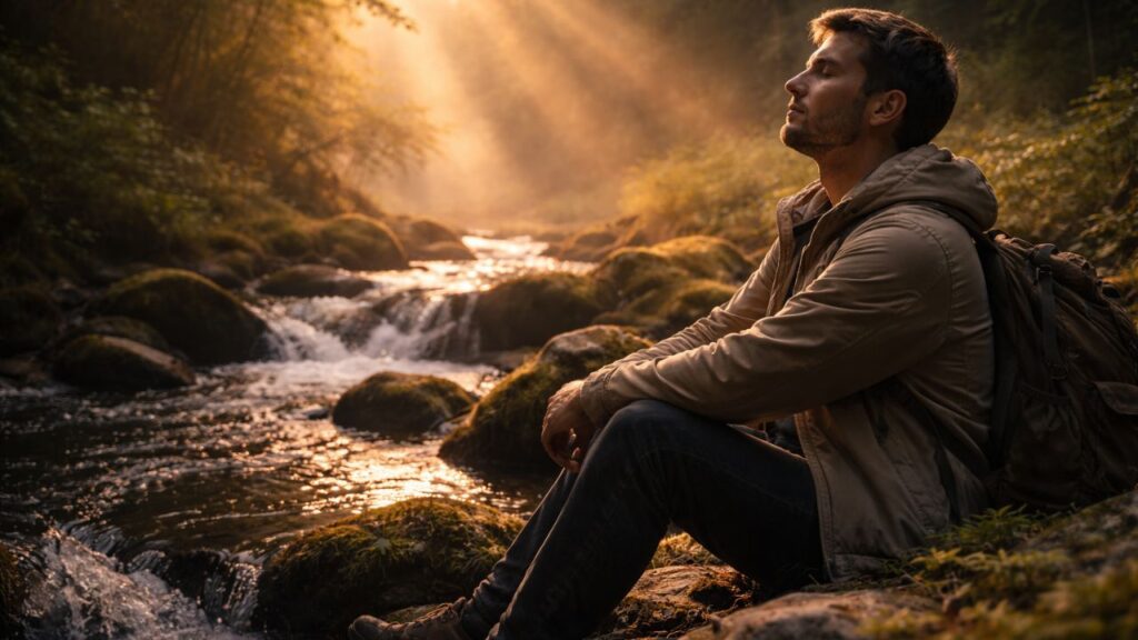 Salmos 23:3: “Guia-me pelas veredas da justiça por amor do seu nome”