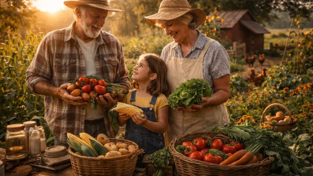 Esse jeito antigo de viver da terra ajudava muitas famílias a depender bem menos do mercado
