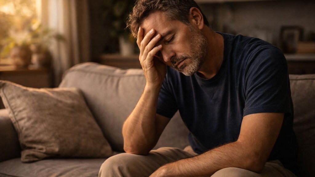 O que significa se sentir cansado mesmo após um dia tranquilo, segundo a psicologia