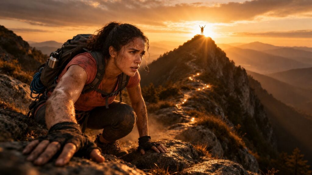 Gálatas 6:9: “Quem continua tentando já está mais perto de vencer”