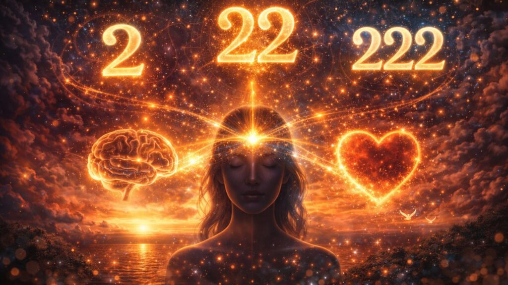 Esses números indicam alinhamento entre mente e emoções e ajudam a trazer mais clareza interior