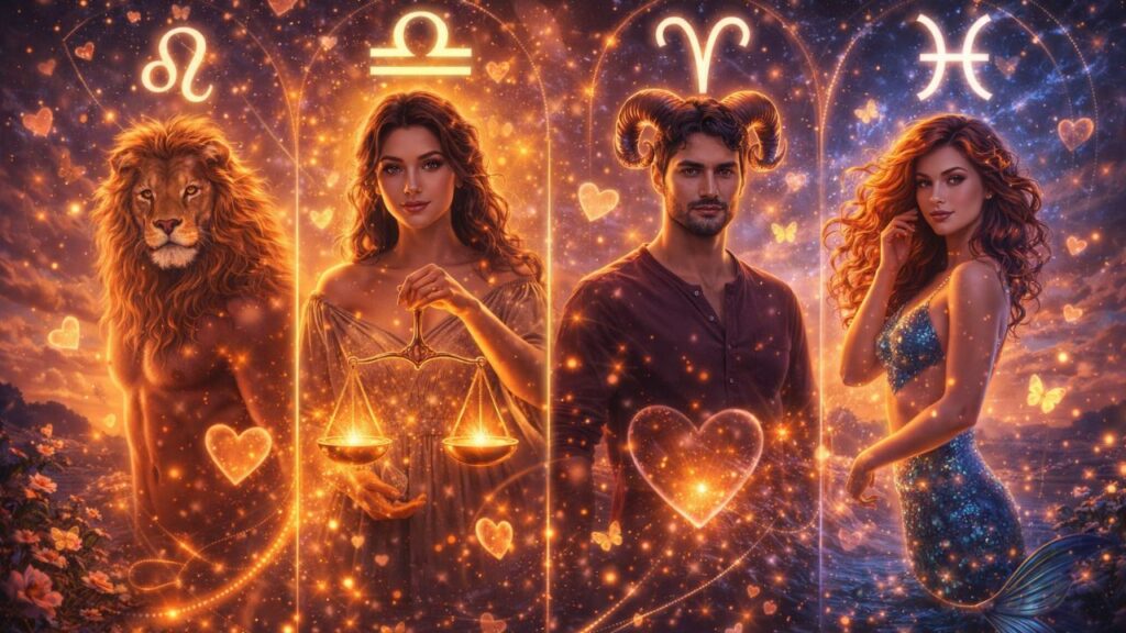 Os 4 signos que podem viver mudanças positivas no amor nas próximas semanas