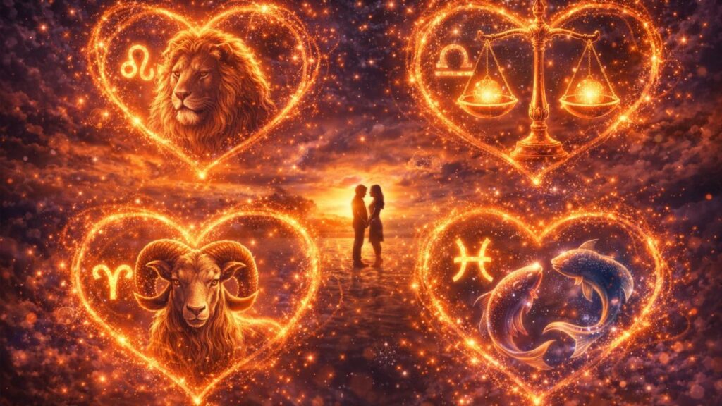 Os 4 signos que podem viver mudanças positivas no amor nas próximas semanas