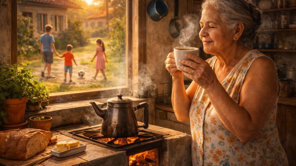 Sentir o cheiro do café de manhã era um detalhe simples que marcava o início do dia