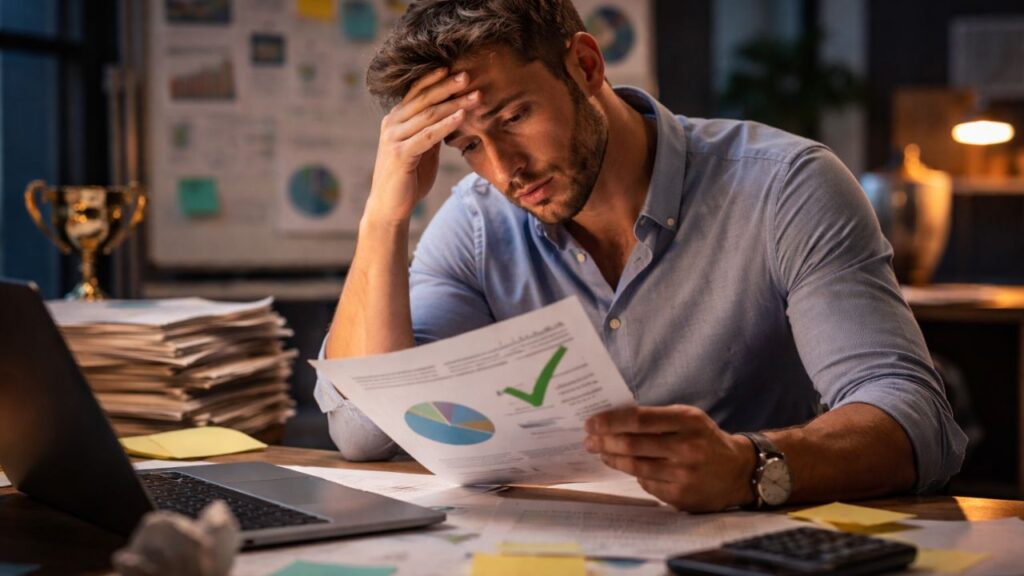 O que a psicologia diz sobre quem se cobra mesmo quando acerta e nunca se sente suficiente