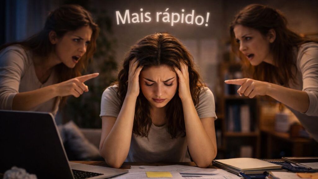 O que significa se sentir pressionado por si mesmo, segundo a psicologia