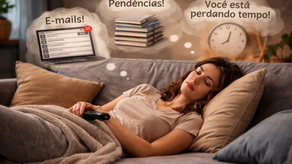 O que a psicologia explica sobre quem tem dificuldade de descansar sem culpa