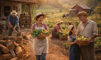 Esse jeito antigo de viver da terra ajudava muitas famílias a depender bem menos do mercado