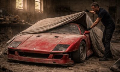 O que parecia abandono em supercarros lendários virou uma transformação difícil de tirar os olhos