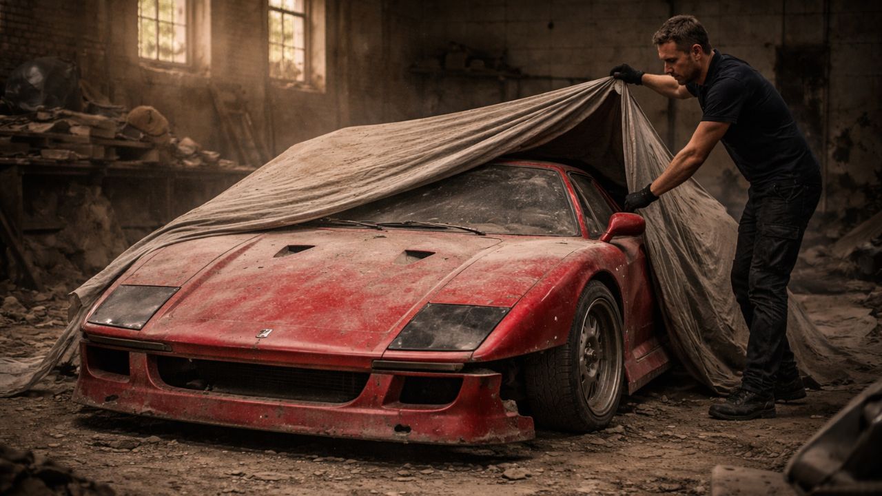 O que parecia abandono em supercarros lendários virou uma transformação difícil de tirar os olhos