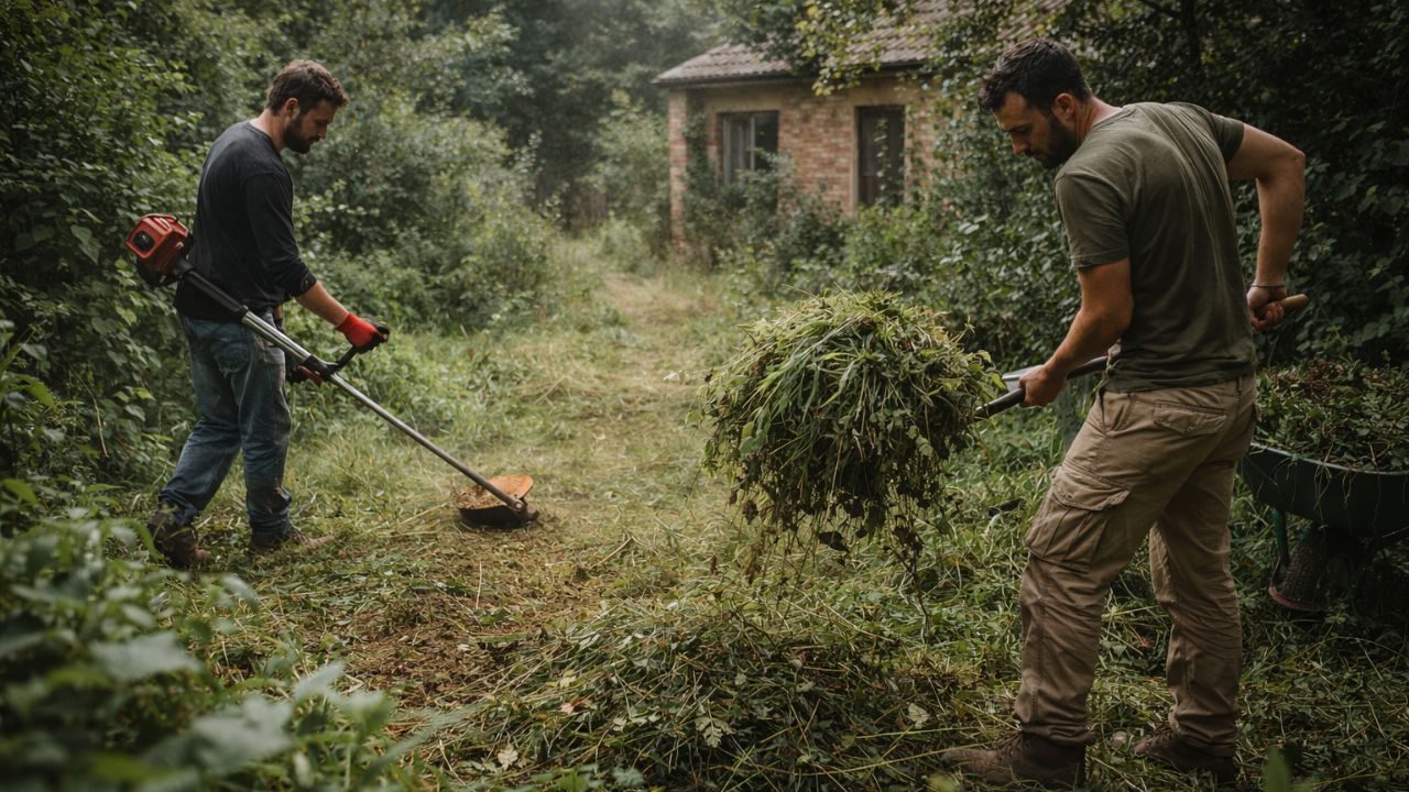 Após 9 anos de abandono, dois homens entram em um jardim esquecido e mudam tudo