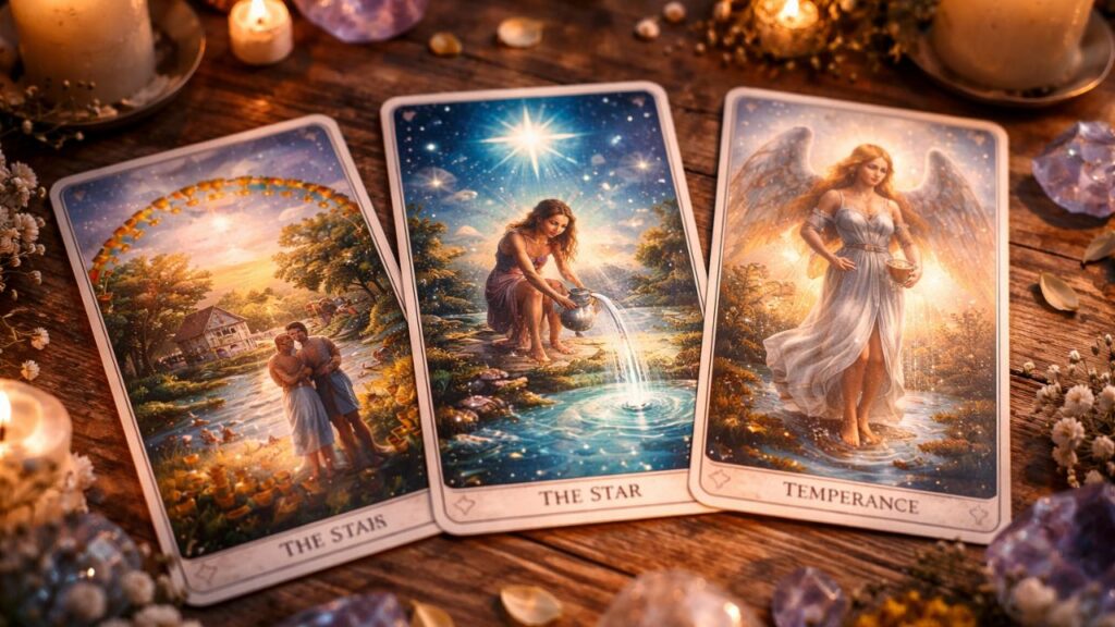 Cartas do tarot que indicam crescimento emocional consistente e mais equilíbrio interior