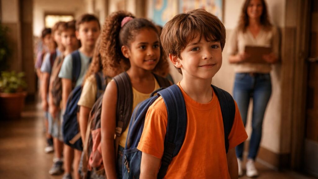 Ficar em fila era comum e fazia parte da rotina de quem estudou em outra época