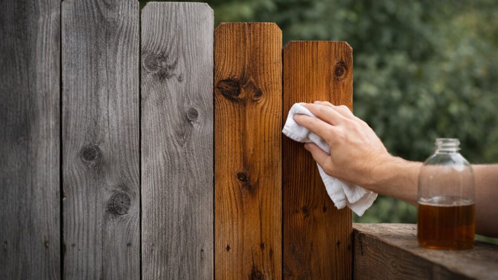 O método antigo que devolve cor e aparência à madeira sem precisar trocar nada