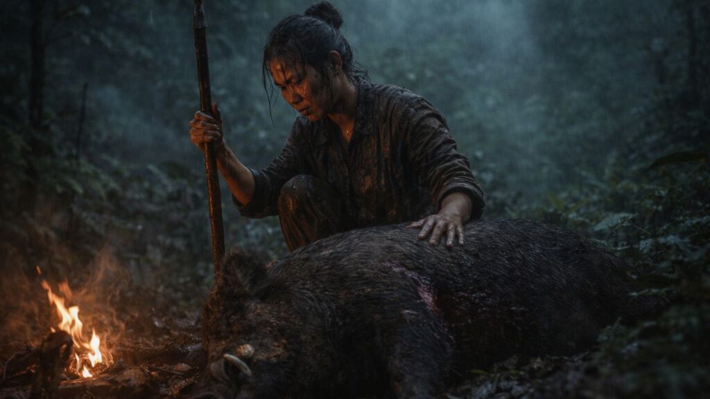 Uma mulher passou 21 dias na selva para salvar a própria aldeia de uma ameaça real