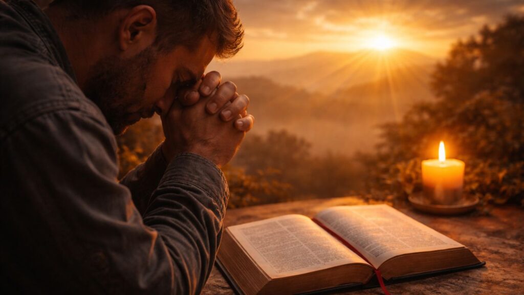 Salmos 3:3: “Deus é quem levanta sua cabeça quando a insegurança tenta dominar”