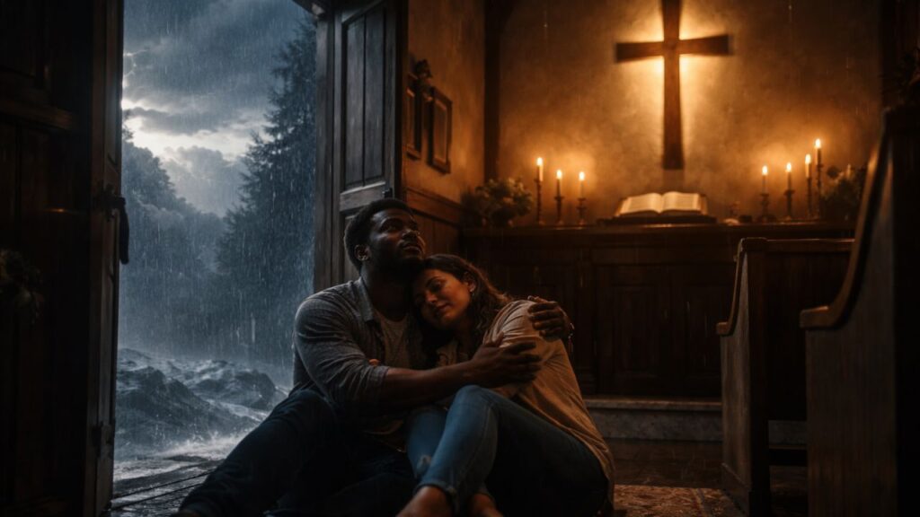 Salmos 61:3: “Deus é abrigo seguro quando o coração se sente fraco e sem direção”