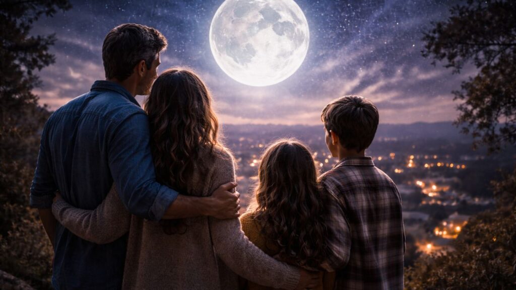 Como a Lua Cheia pode influenciar decisões ligadas à família