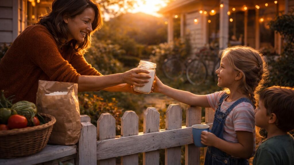 Pouca gente lembra, mas pedir café ou farinha ao vizinho já foi rotina