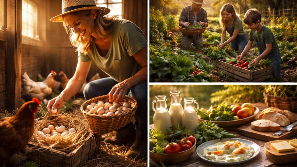 A vida no campo que quase não depende de dinheiro ainda existe em alguns lugares