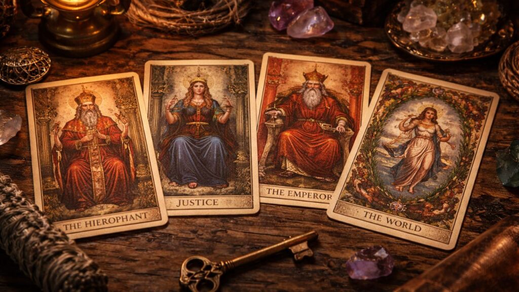 4 cartas do tarot que indicam proteção e estabilidade