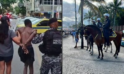 Suspeito de roubar celulares em Ipanema, adolescente é detido com 22 passagens