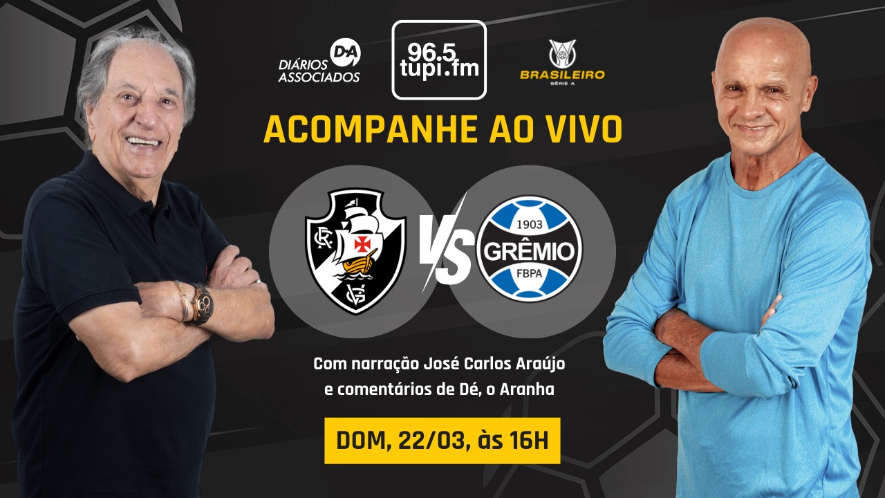 Vasco x Grêmio ao vivo
