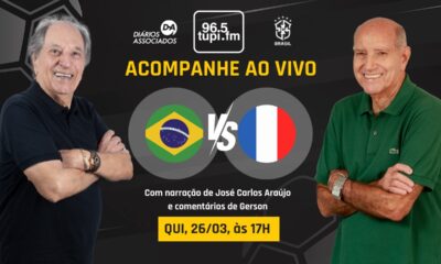 Brasil x França ao vivo