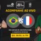 Brasil x França ao vivo