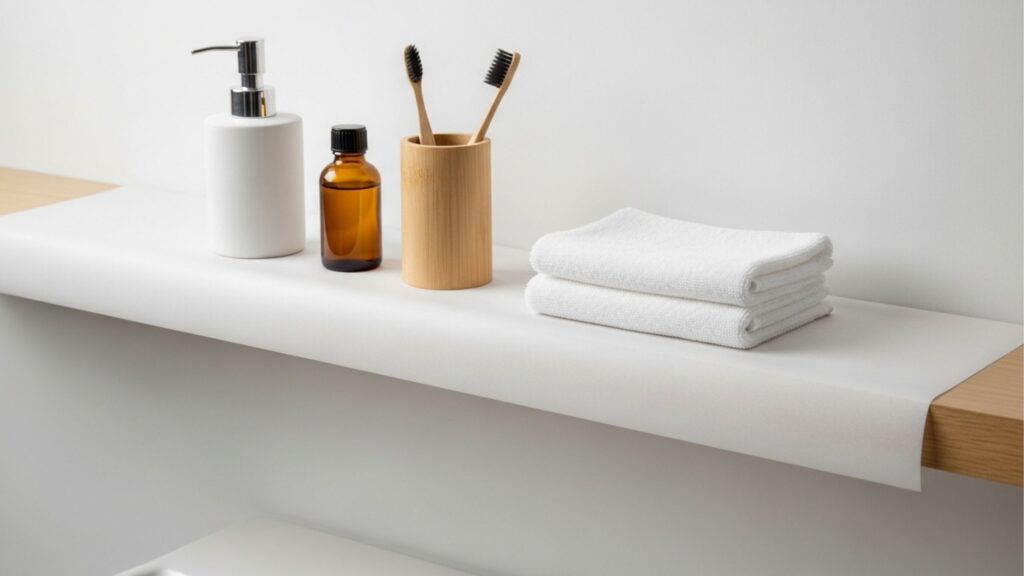 Quase ninguém sabe, mas usar papel manteiga no banheiro permite que você esqueça panos e produtos de limpeza