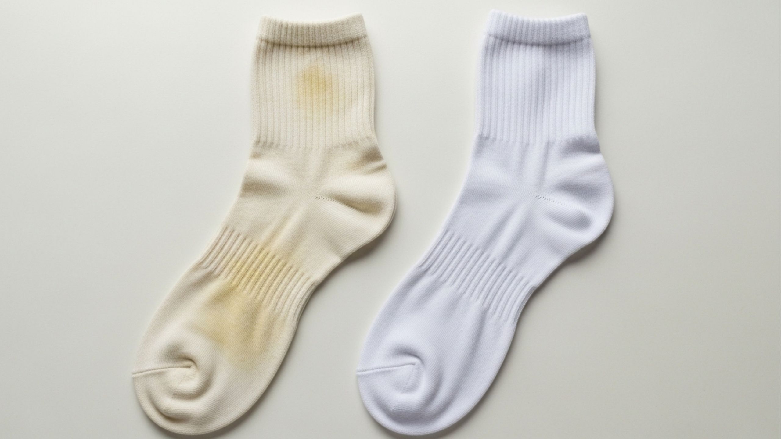 Adicione 4 colheres de sopa a 3 litros de água e até as suas meias mais antigas ficarão mais brancas do que a neve