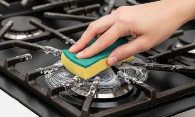 "Eu ia jogar fora porque estava velho"... Acontece que esse pó é, na verdade, um desengordurante multiuso para cozinha