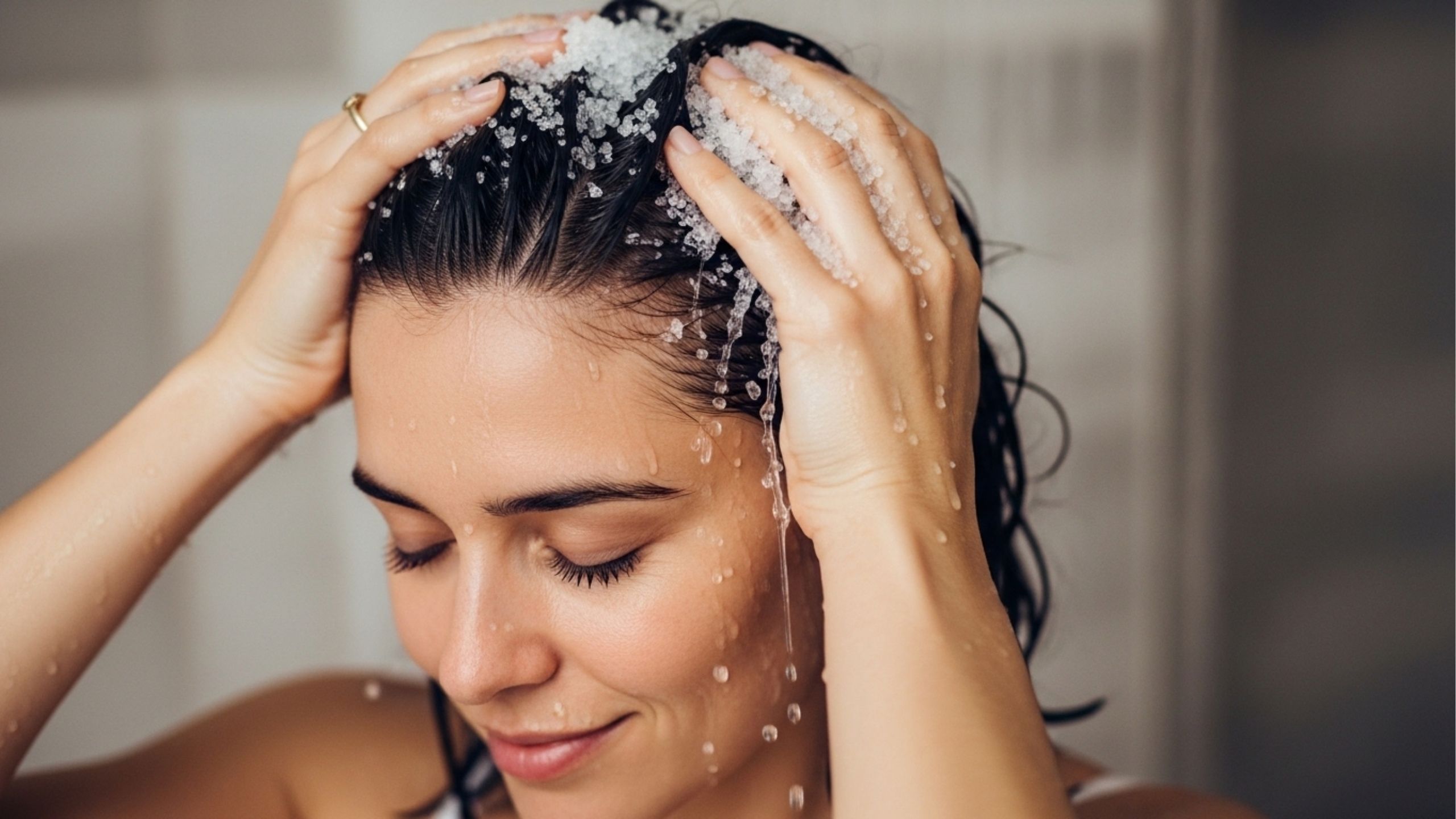 Basta lavar o cabelo com sal: coreanas mantêm os fios compridos e volumosos usando métodos caseiros