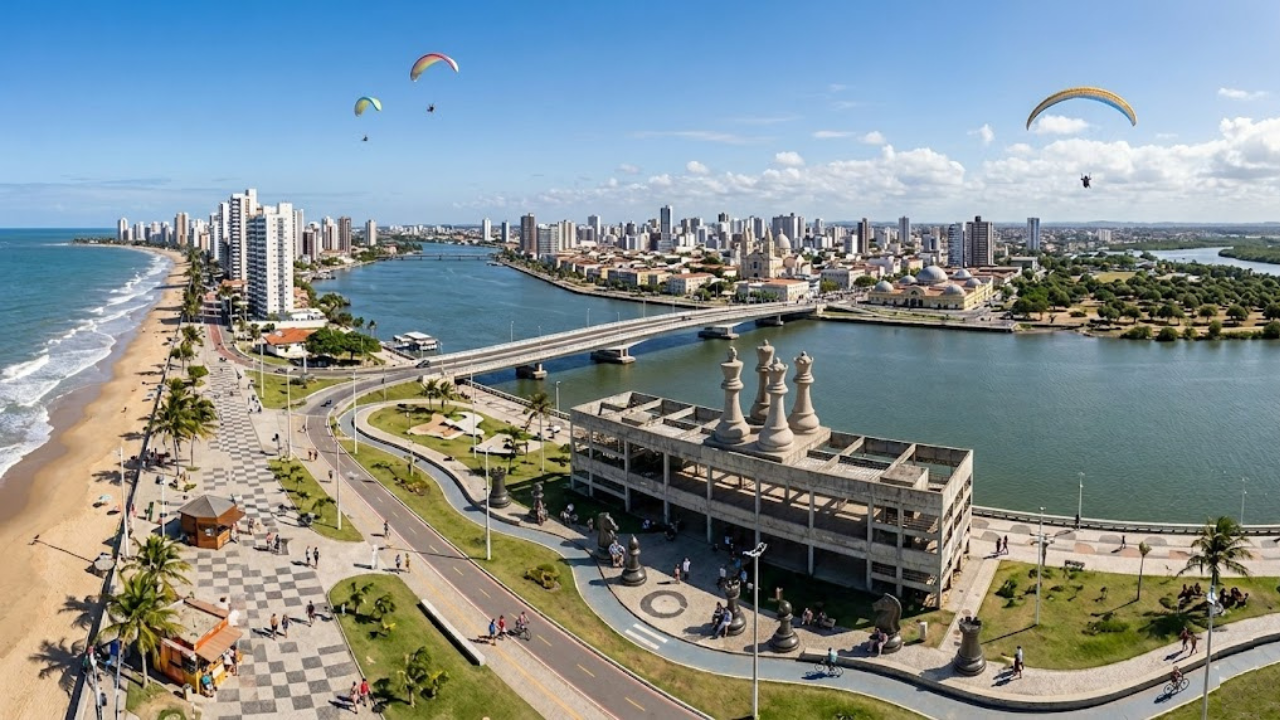 Desenhada como tabuleiro de xadrez em 1855, essa é a capital com melhor qualidade de vida do Nordeste