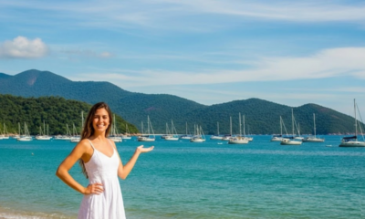 A maior ilha marítima do Brasil guarda 10 navios naufragados e o maior evento de vela da América Latina